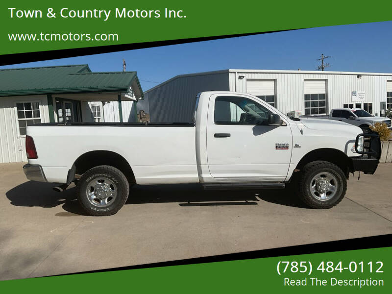 2012 RAM 2500 for sale at Town & Country Motors Inc. in Meriden KS