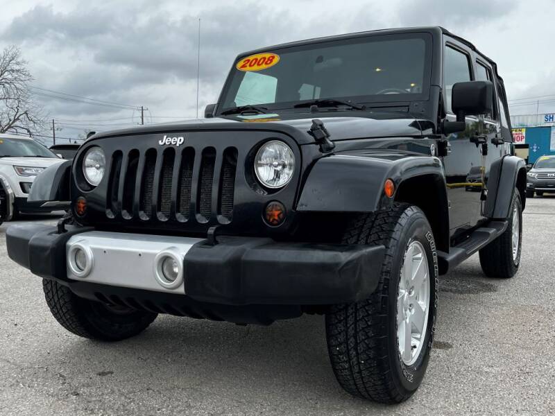 2008 Jeep Wrangler Unlimited for sale at Speedy Auto Sales in Pasadena TX