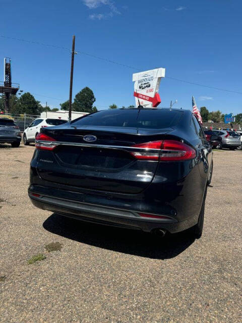 2017 Ford Fusion for sale at MARATHON AUTO in Denver, CO