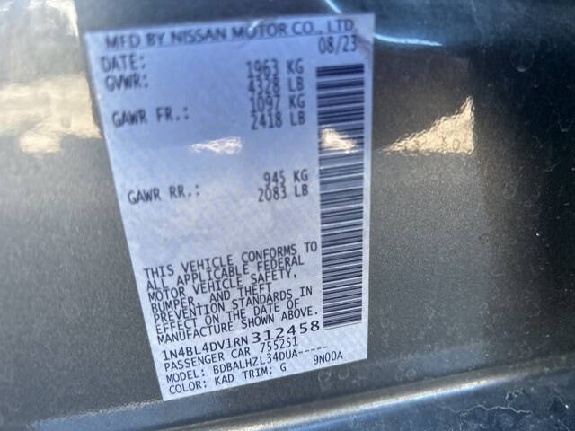 2024 Nissan Altima 2.5 SV