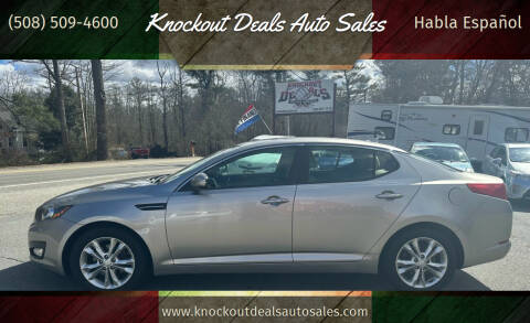 2012 Kia Optima for sale at Knockout Deals Auto Sales in West Bridgewater MA