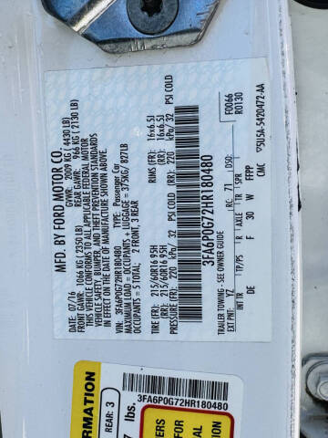 2017 Ford Fusion S