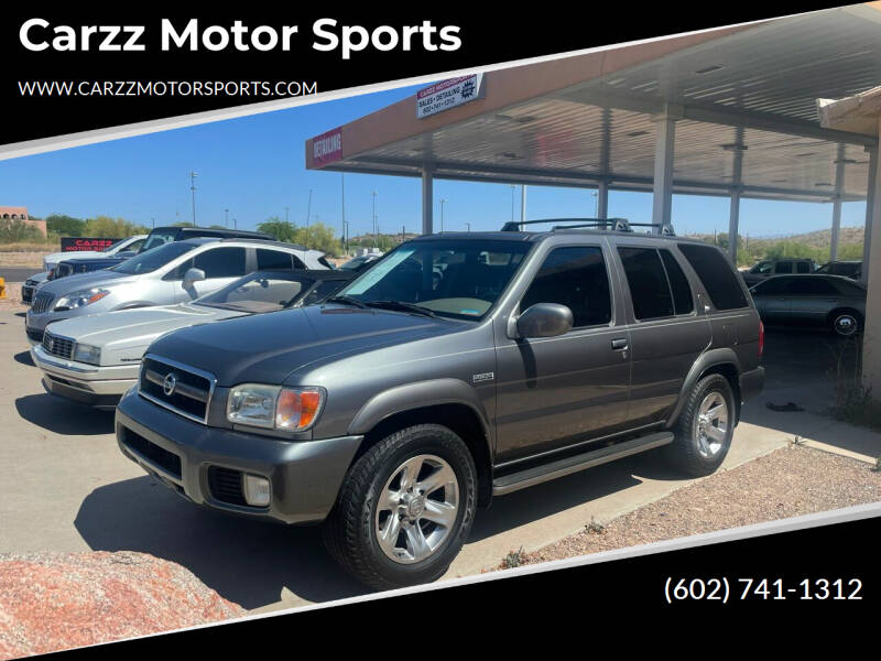 2004 Nissan Pathfinder for sale at Carzz Motor Sports in Fountain Hills AZ