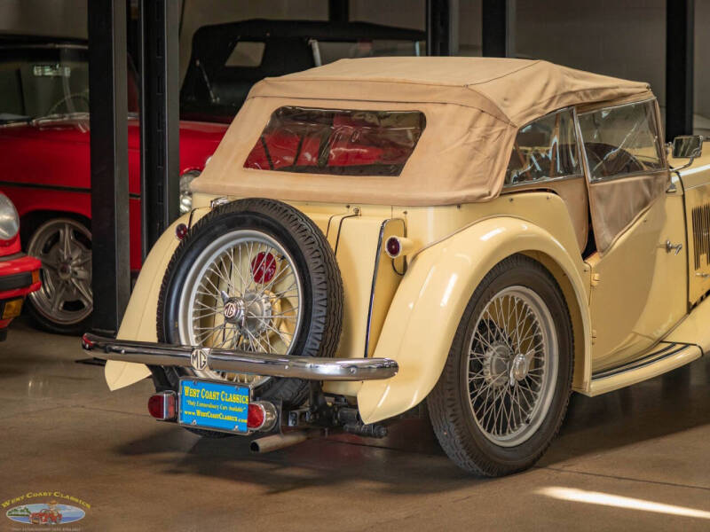 1949 MG TC Matching Numbers