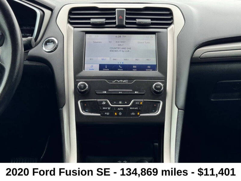 2020 Ford Fusion SE