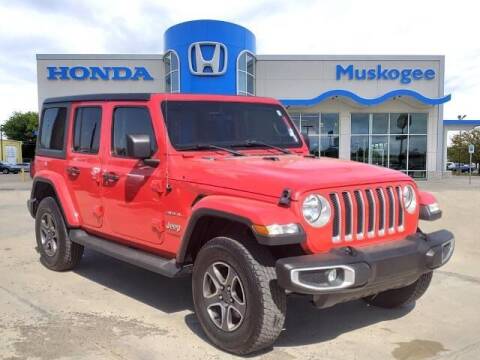 2020 Jeep Wrangler Unlimited for sale at HONDA DE MUSKOGEE in Muskogee OK