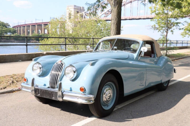 1956 Jaguar XK140 DHC for sale at Gullwing Motor Cars Inc in Astoria NY