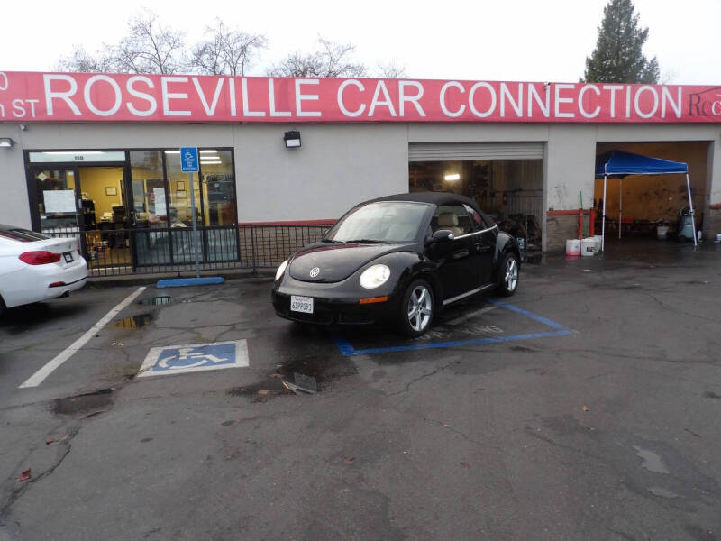 2010 Volkswagen New Beetle Convertible for sale at ROSEVILLE CAR CONNECTION in Roseville CA