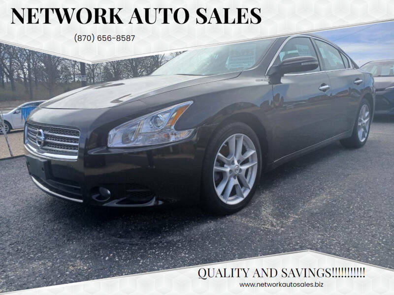 2010 Nissan Maxima for sale at NETWORK AUTO SALES in Mountain Home AR