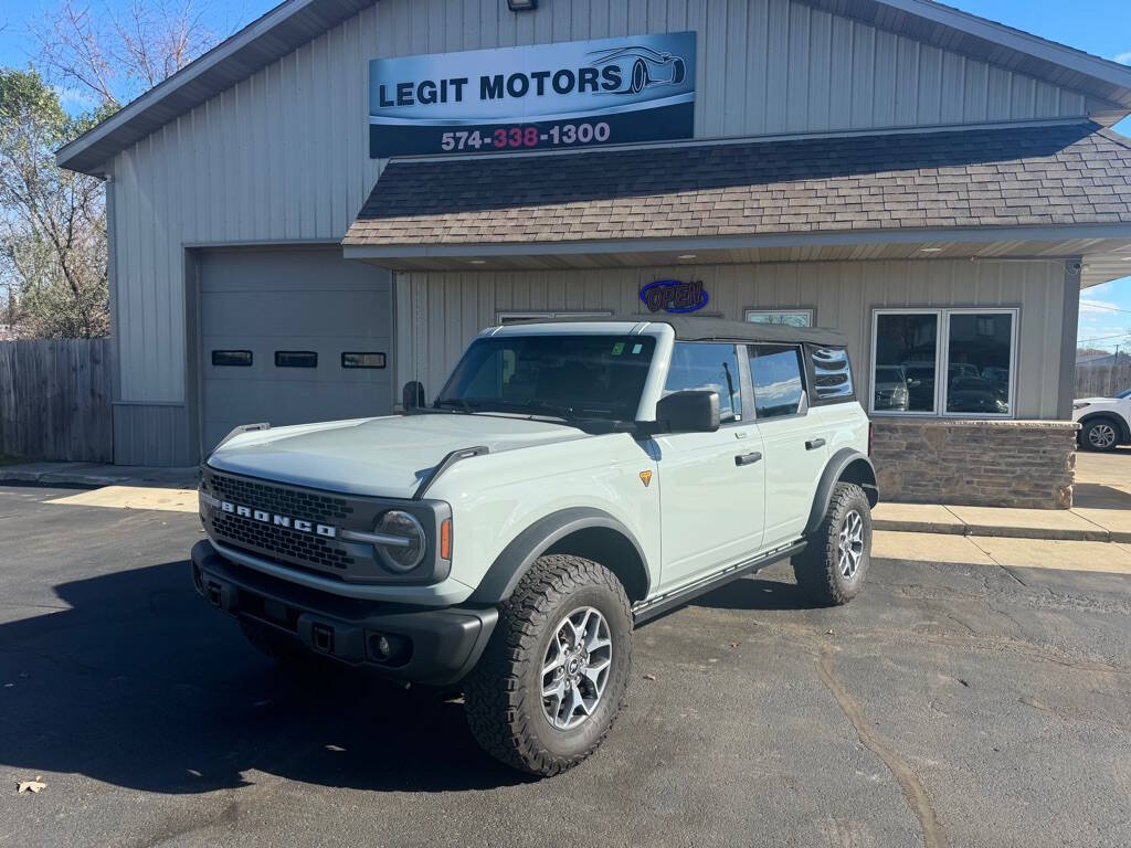 2022 Ford Bronco for sale at Legit Motors in Elkhart, IN