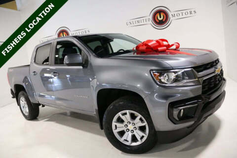 2021 Chevrolet Colorado for sale at Unlimited Motors in Fishers IN