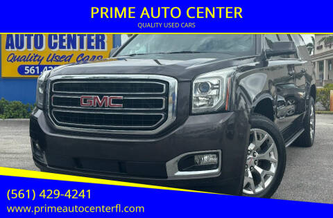 2016 GMC Yukon XL for sale at PRIME AUTO CENTER in Palm Springs FL