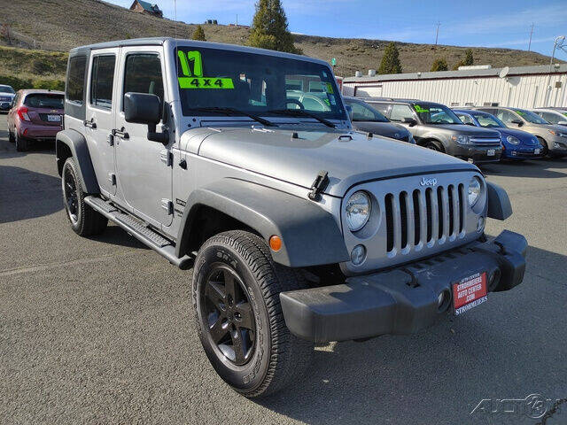 2017 Jeep Wrangler Unlimited for sale at Guy Strohmeiers Auto Center in Lakeport CA