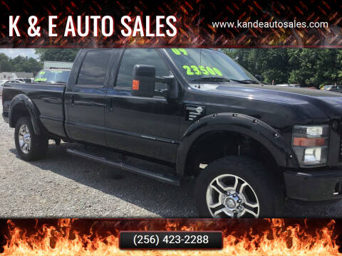 2009 Ford F-350 Super Duty for sale at K & E Auto Sales in Ardmore AL