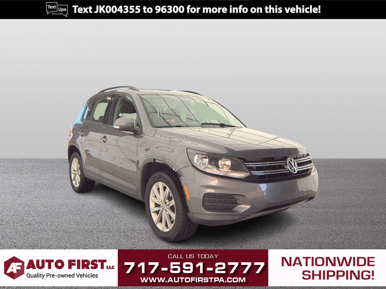 Volkswagen Tiguan Limited For Sale In Lebanon, PA