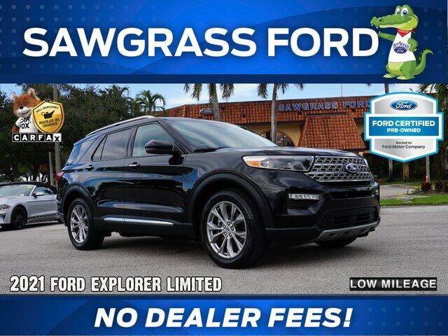 2021 Ford Explorer for sale in Sunrise, FL
