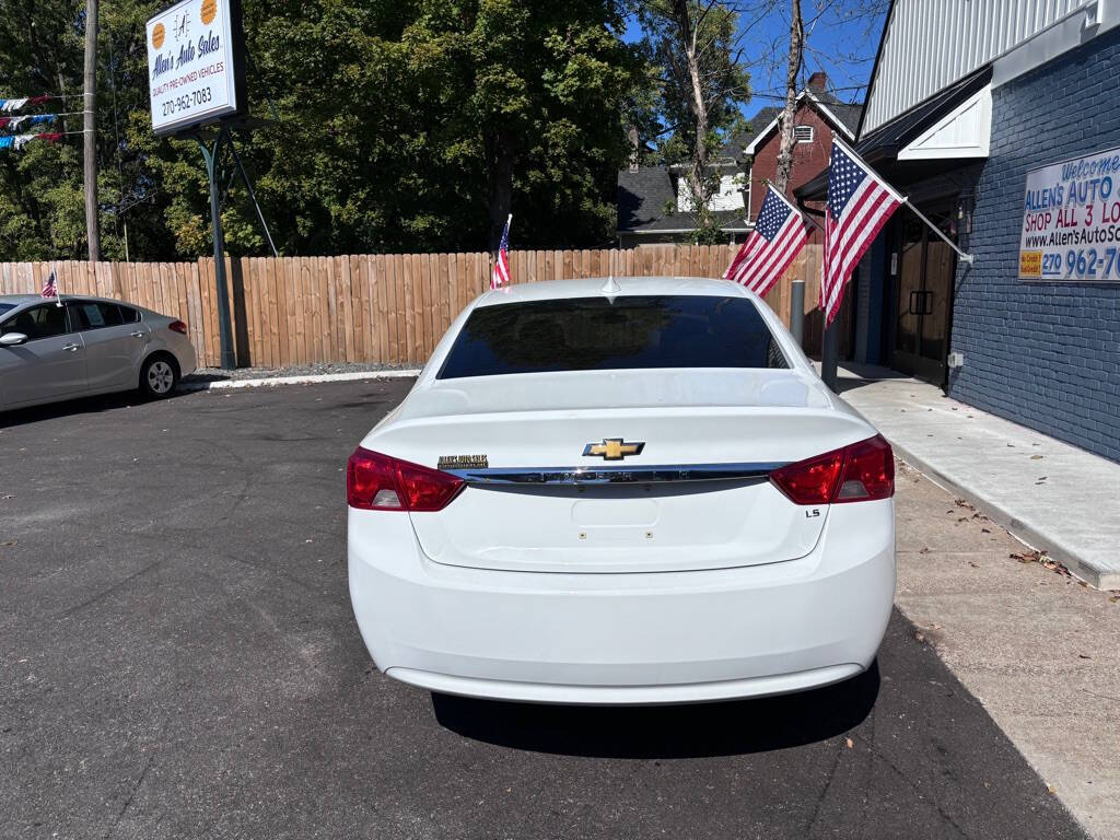 2016 Chevrolet Impala for sale at Michael Johnson @ Allens Auto Sales Hopkinsville in Hopkinsville, KY