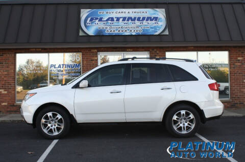 2008 Acura MDX for sale at Platinum Auto World in Fredericksburg VA