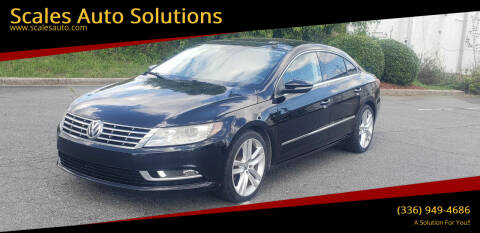 2013 Volkswagen CC for sale at Scales Auto Solutions in Madison NC
