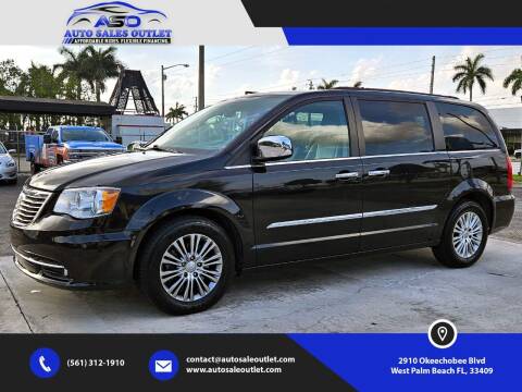 2014 Chrysler Town and Country for sale at Auto Sales Outlet in West Palm Beach FL