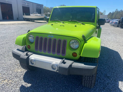 2012 Jeep Wrangler Unlimited for sale at Alpha Automotive in Odenville AL