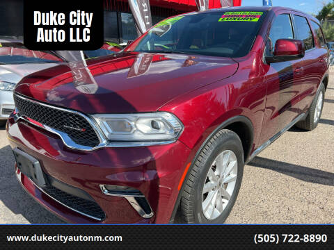 2021 Dodge Durango for sale at Duke City Auto LLC in Gallup NM