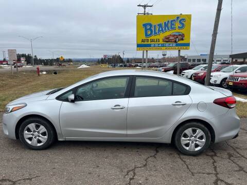 2017 Kia Forte for sale at Blake's Auto Sales LLC in Rice Lake WI