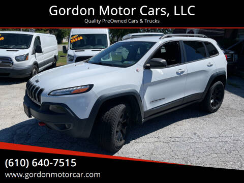 2015 Jeep Cherokee for sale at Gordon Motor Cars, LLC in Frazer PA