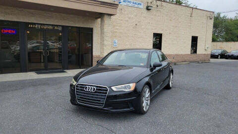 2016 Audi A3 for sale at Va Auto Sales in Harrisonburg VA