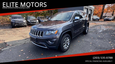 2015 Jeep Grand Cherokee for sale at ELITE MOTORS in West Haven CT