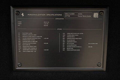 2025 Ferrari Roma Spider