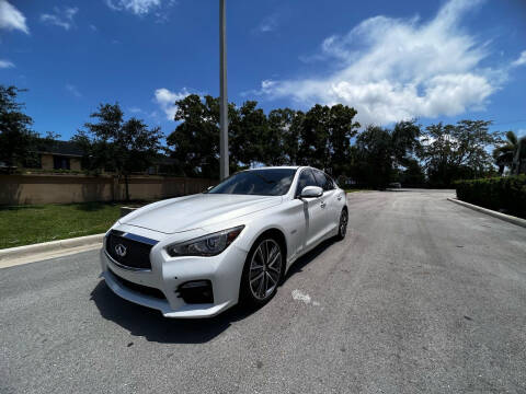 2014 Infiniti Q50 Hybrid for sale at Auto Summit in Hollywood FL