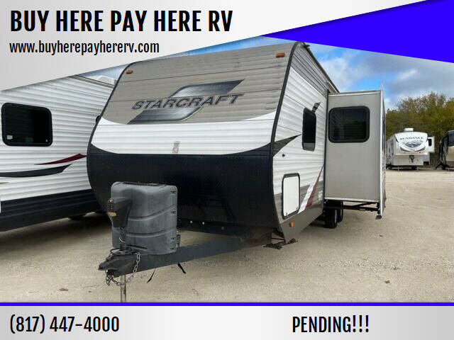 2016 Starcraft AR-ONE MAXX 25BHS for sale at BUY HERE PAY HERE RV in Burleson TX