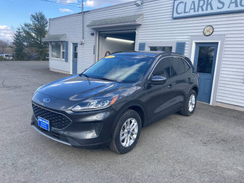 2020 Ford Escape for sale at CLARKS AUTO SALES INC in Houlton ME