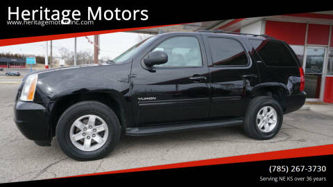 2012 GMC Yukon for sale at Heritage Motors in Topeka KS
