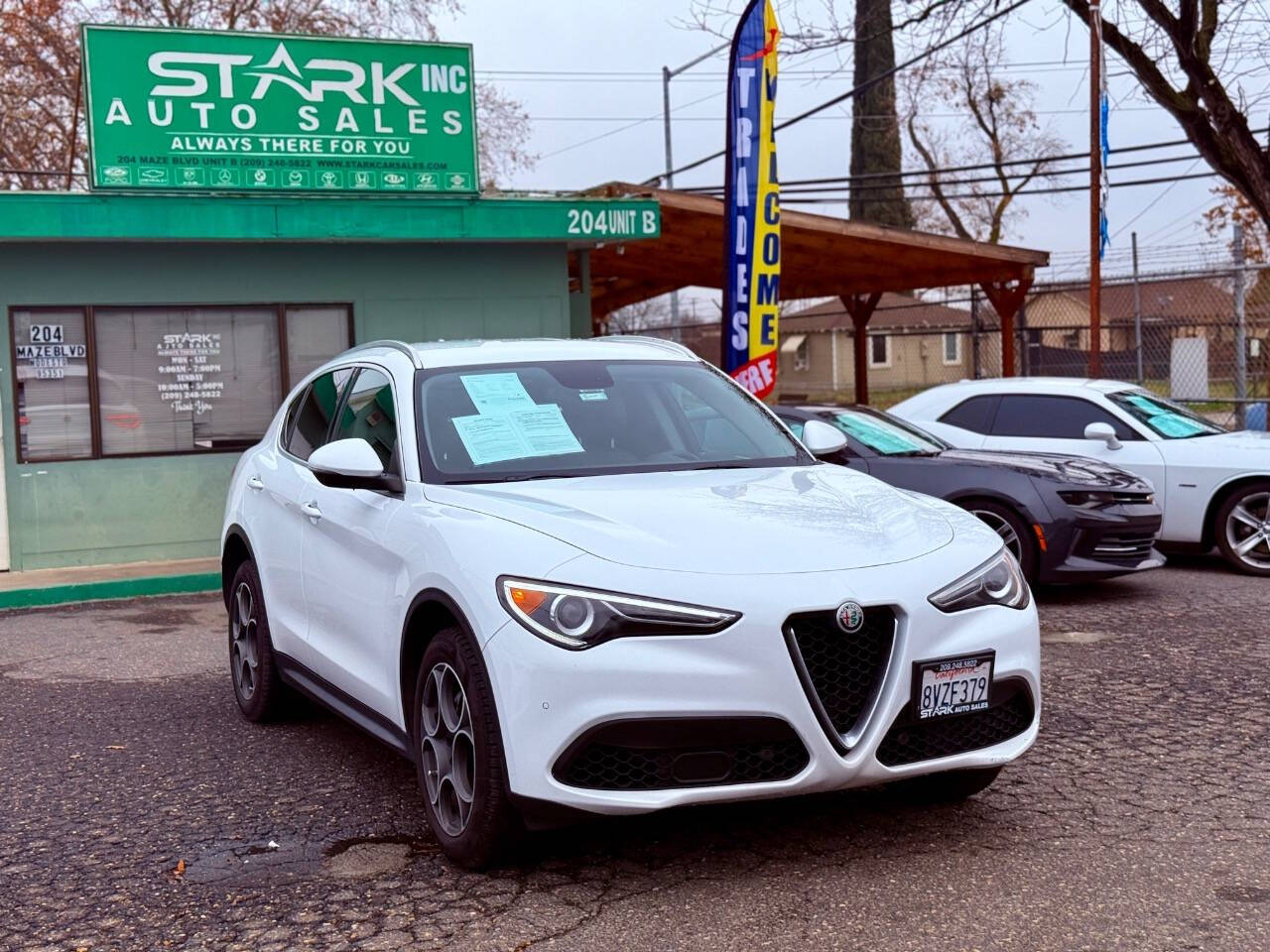 2018 Alfa Romeo Stelvio for sale at STARK AUTO SALES INC in Modesto, CA