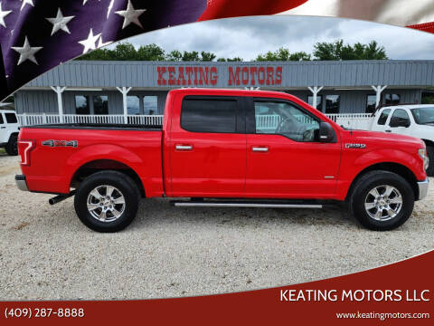 2016 Ford F-150 for sale at KEATING MOTORS LLC in Sour Lake TX