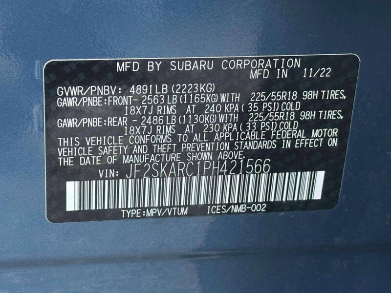 2023 Subaru Forester Touring