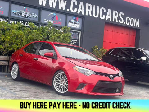 2015 Toyota Corolla for sale at CARUCARS LLC in Miami FL