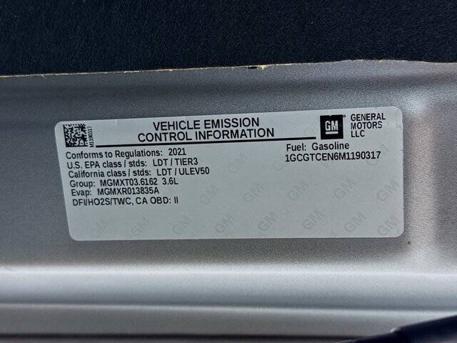 2021 Chevrolet Colorado