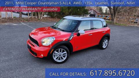 2011 MINI Cooper Countryman for sale at Carlot Express in Stow MA