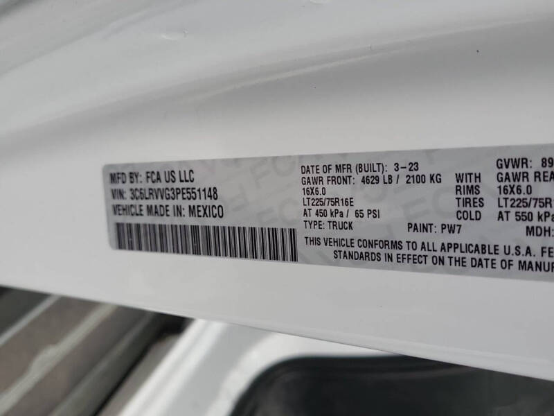 2023 RAM ProMaster 2500 136 WB