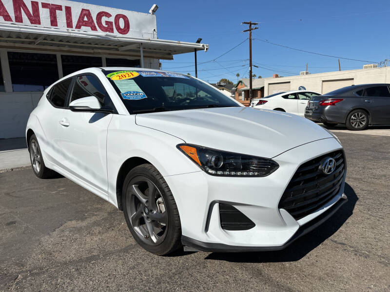 2021 Hyundai Veloster for sale at DESANTIAGO AUTO SALES in Yuma AZ