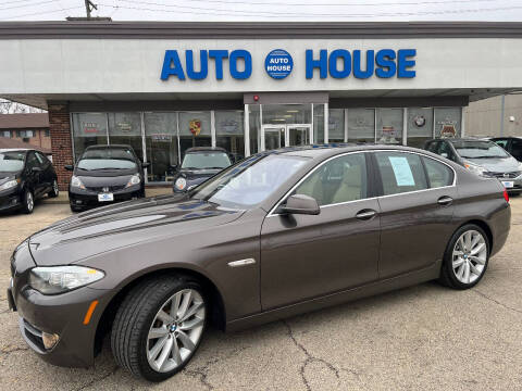 2013 BMW 5 Series for sale at Auto House Motors in Downers Grove IL