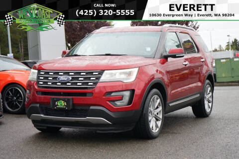 2017 Ford Explorer for sale at West Coast AutoWorks in Everett WA