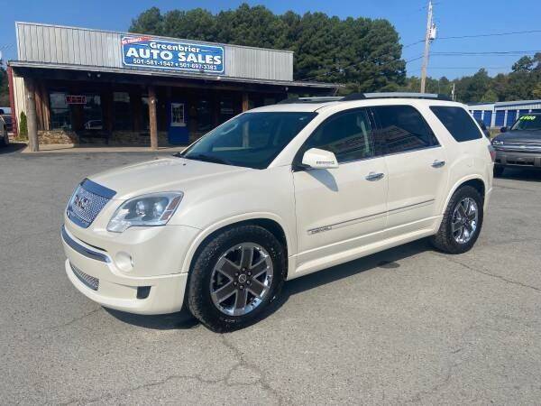 2011 GMC Acadia for sale at Greenbrier Auto Sales in Greenbrier AR