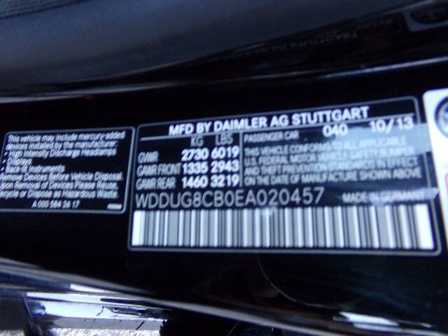 2014 Mercedes-Benz S-Class S 550