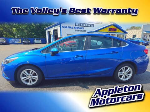 2018 Chevrolet Cruze for sale at Appleton Motorcars Sales & Service in Appleton WI