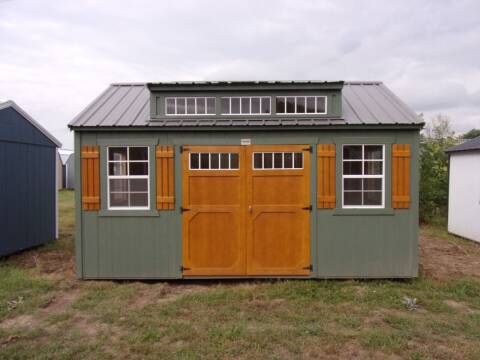 10 x 16 utility w/ dormer pkg for sale at Extra Sharp Autos in Montello WI