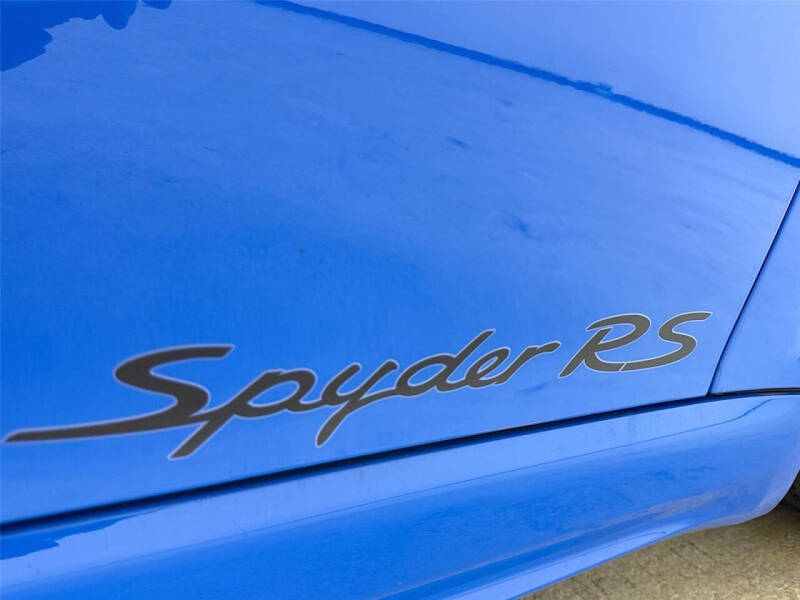 2024 Porsche 718 Boxster Spyder RS